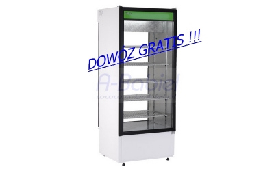 Szafa chłodnicza przeszklona przelotowa 72,5cm, SCh-2S 725